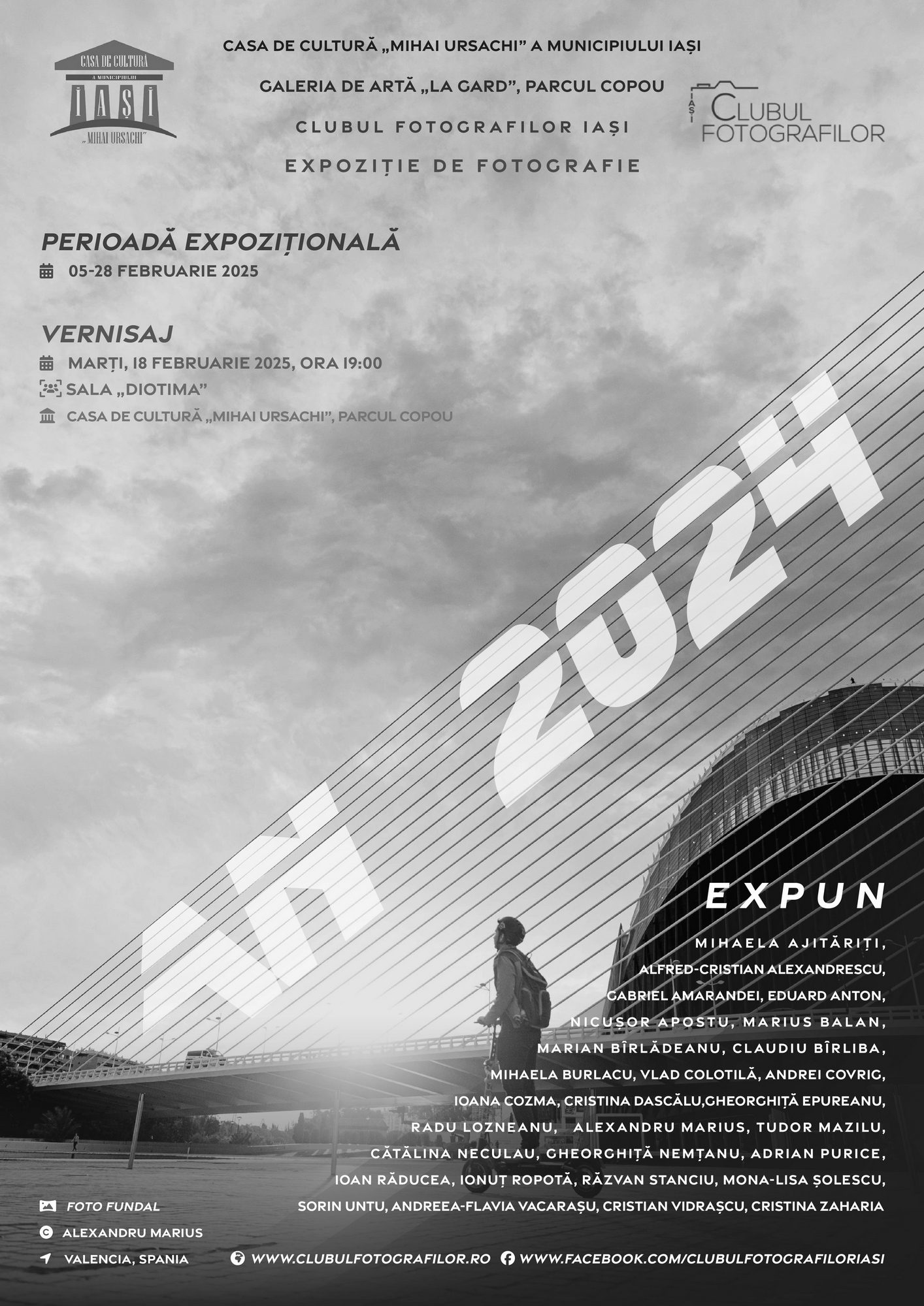 Afișul expoziției AN2024