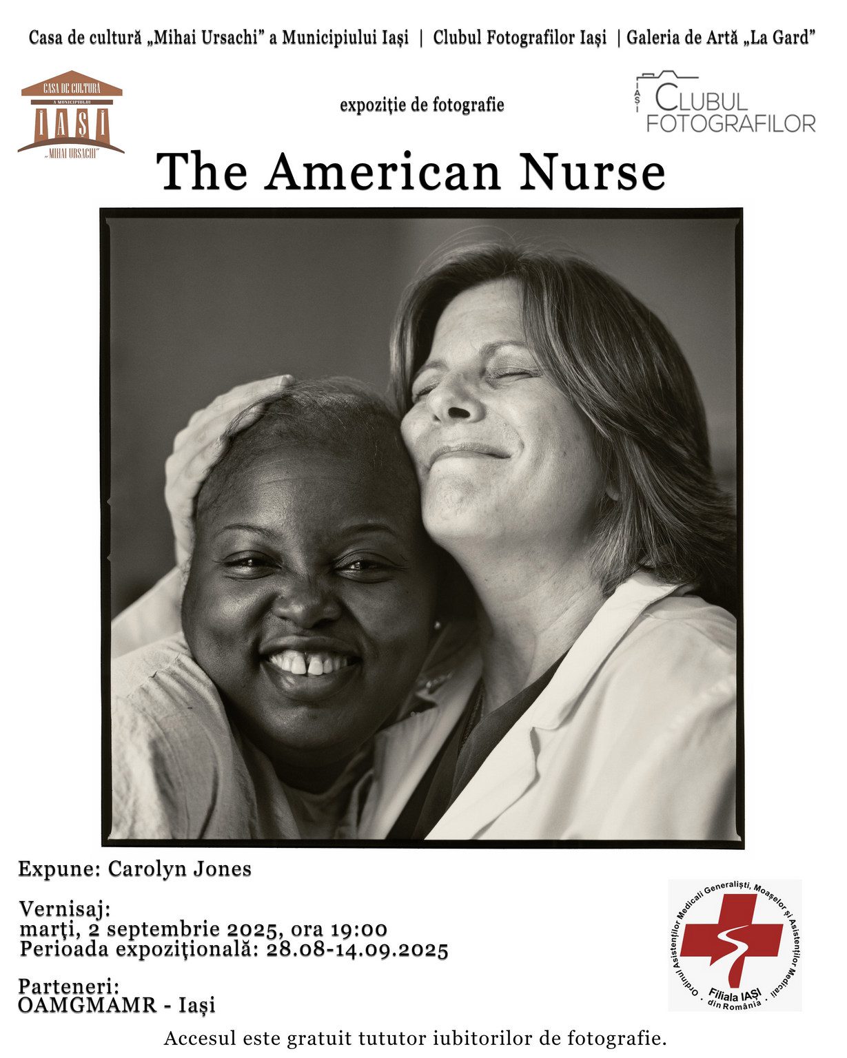 Afișul expoziției The American Nurse